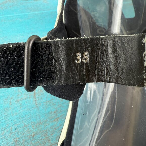 Ecco Womens Yucatan Sandal White Adjustable Sport Outdoor Offroad Racer Size 38 - Picture 9 of 10